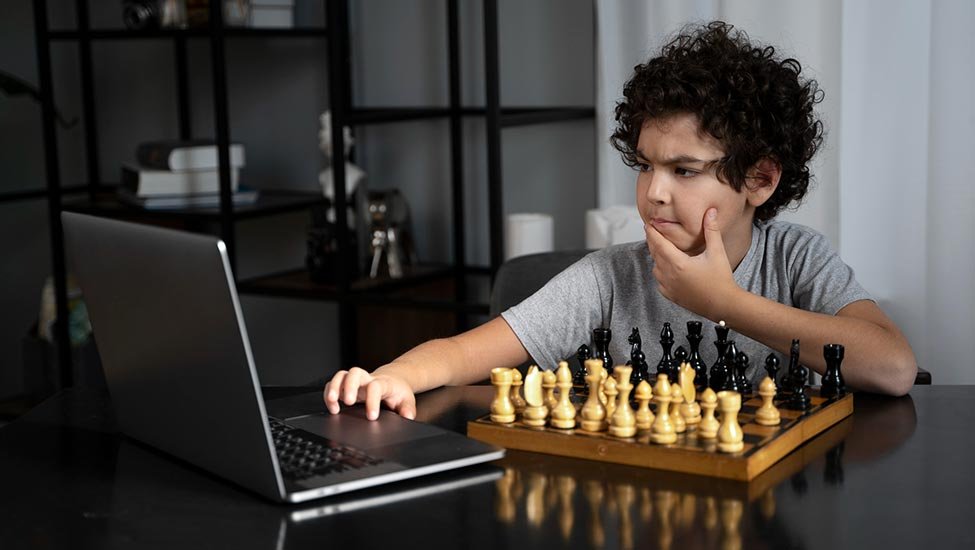 Chess hero background image